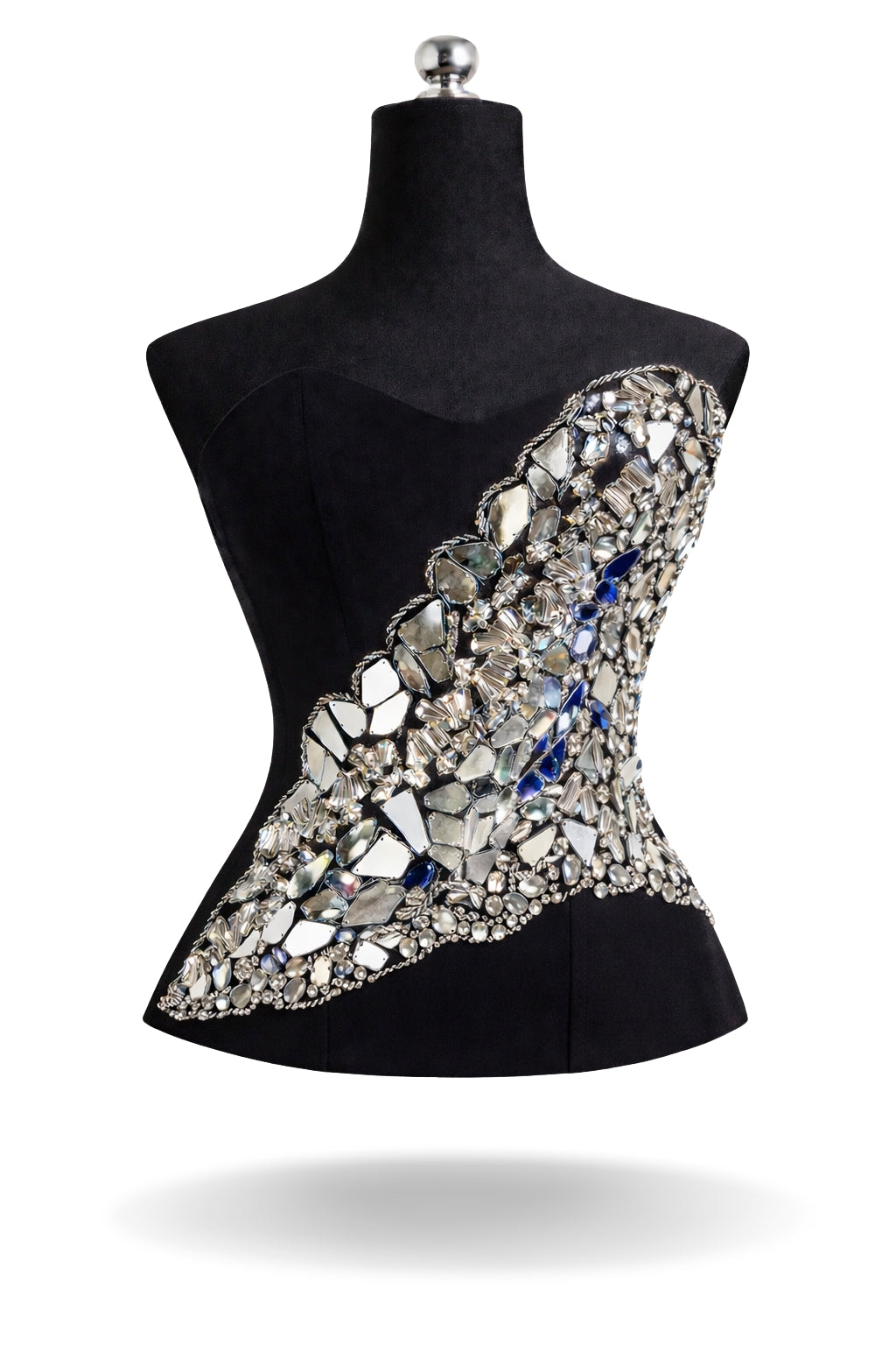 Corset Couture „Mirror Obsession” – Crystal & Mirror Handcrafted