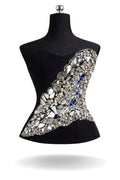 Corset Couture „Mirror Obsession” – Crystal & Mirror Handcrafted