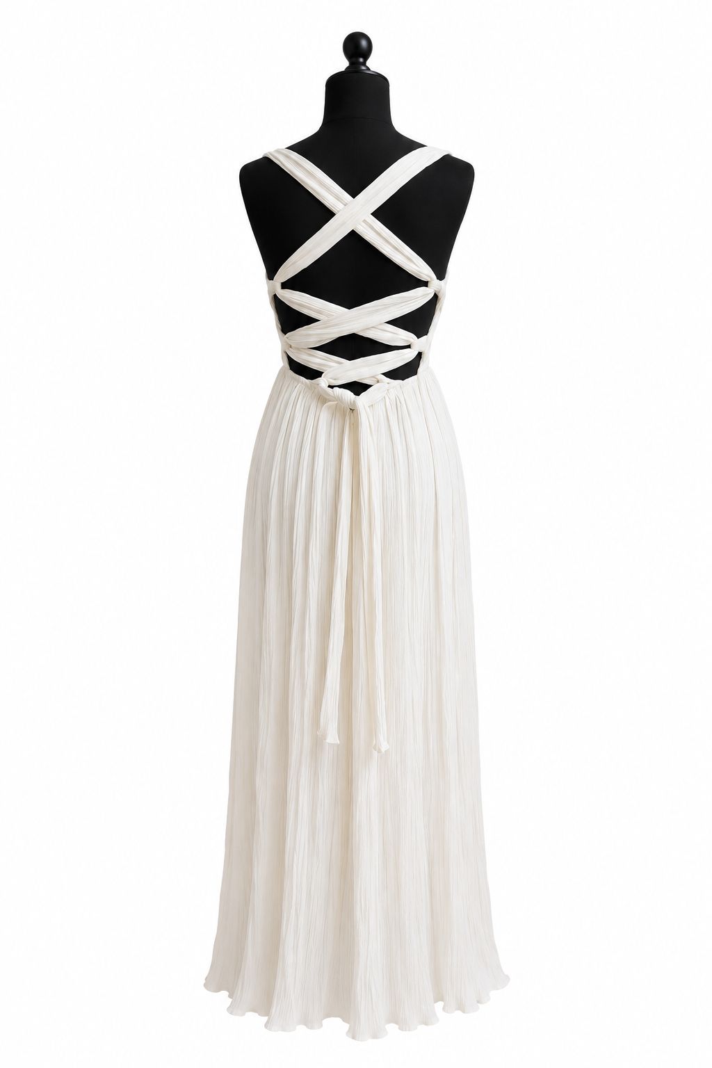 Rochia Élia – Rochie albă pe comandă, elegantă și feminină
