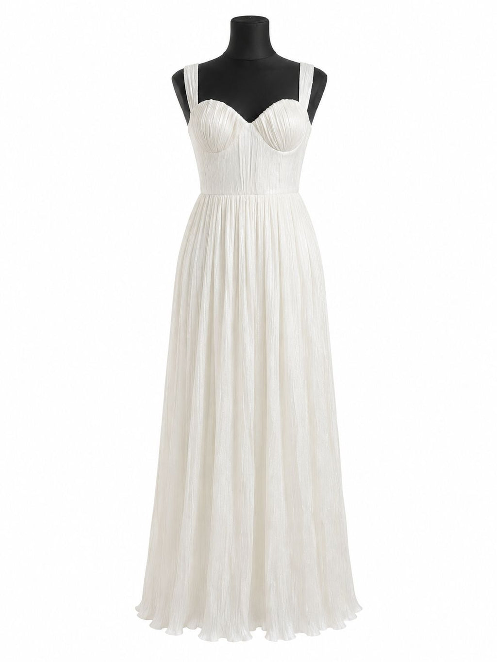 Rochia Élia – Rochie albă pe comandă, elegantă și feminină