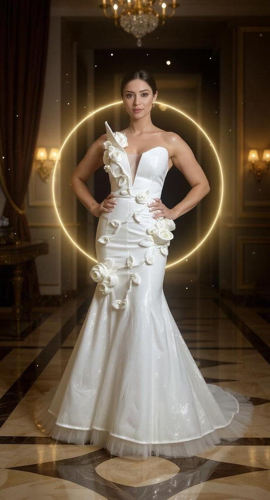 Rochie de Mireasă Perlă Eternă - Atelier Roxana Ciobanu